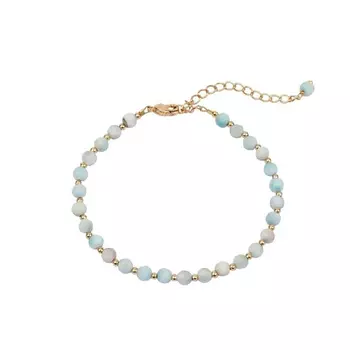 MORZA Браслет с натуральным ларимаром