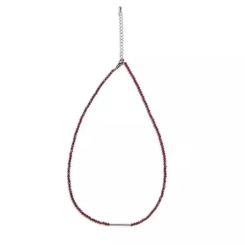 MORZA Колье-чокер из натурального граната