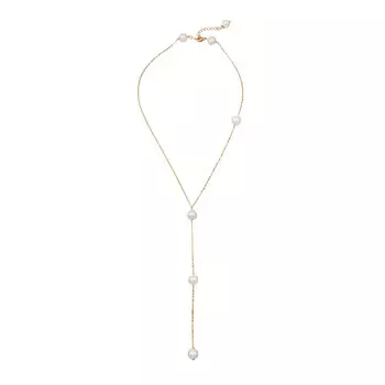 MORZA Сотуар-колье с белым жемчугом