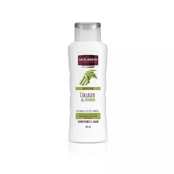 MOUSSON Бессульфатный кондиционер для придания объема Collagen and Bamboo