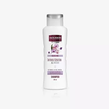 MOUSSON Бессульфатный шампунь для защиты цвета Intense Keratin and Orchid