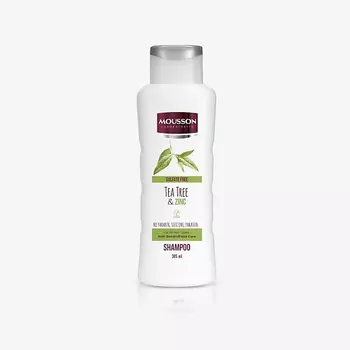 MOUSSON Бессульфатный шампунь против перхоти Tea Tree and Zinc
