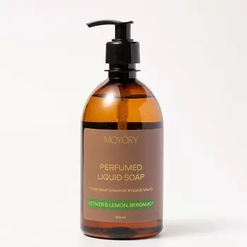 MOYRY Жидкое мыло для рук и тела Vetiver&lemon, bergamot парфюмированное 500.0
