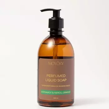 MOYRY Жидкое мыло для рук и тела Bergamot&neroli, orange парфюмированное 500.0