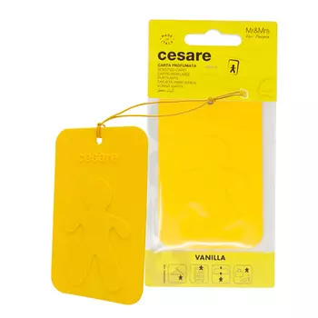 MR & MRS FRAGRANCE Аромакарточка для автомобиля CESARE CARD VANILLA 1.0