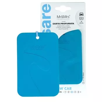 MR & MRS FRAGRANCE Аромакарточка для автомобиля CESARE CARD NEW CAR
