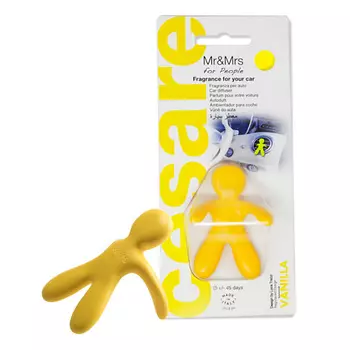 MR & MRS FRAGRANCE Ароматизатор для автомобиля CESARE VANILLA 1