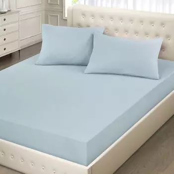 MRS.STRETCH &amp; MR.JERSY Простыня натяжная трикотажная на резинке 180х200х20 см