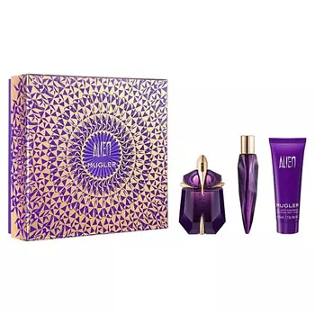 MUGLER Набор Alien: Парфюмерная вода + Миниатюра + Лосьон для тела