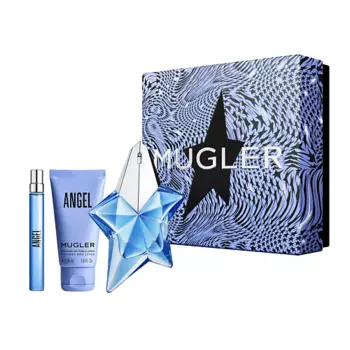 MUGLER Набор Angel: Парфюмерная вода + Миниатюра + Лосьон для тела