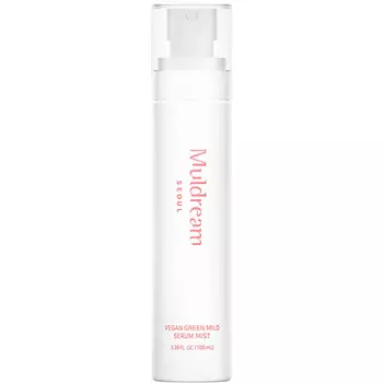 MULDREAM Веганский нежный сывороточный мист для лица Vegan Green Mild Mist