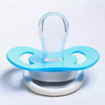 MUM&BABY Соска-пустышка силиконовая, ортодонтическая