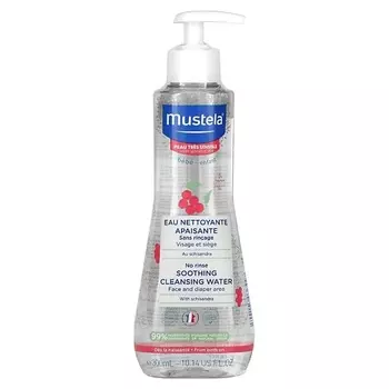 MUSTELA Мицеллярная вода Soothing Cleansing Water для очищения чувствительной детской кожи 300.0