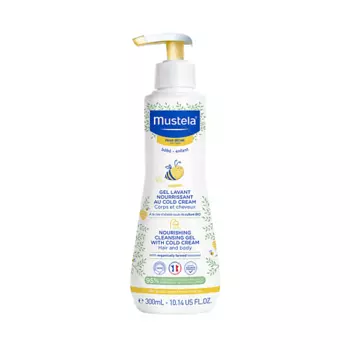 MUSTELA Питательный гель для купания Nourishing Clean sing Gel with Cold Cream 300.0