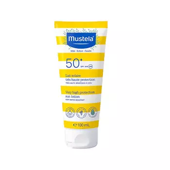 MUSTELA Водостойкий солнцезащитный лосьон для чувствительной кожи Sun Lotion SPF 50+ 100.0
