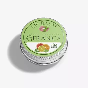 MY GERANICA Цитрусовый бальзам для губ
