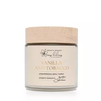 MY LILIAZ BY YULIYA ZOSIMOVA Ароматическая свеча Vanilla and Tobacco 130.0