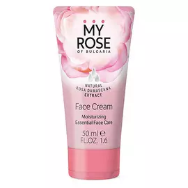 MY ROSE OF BULGARIA Крем для лица увлажняющий Face Cream Moisturising 50.0