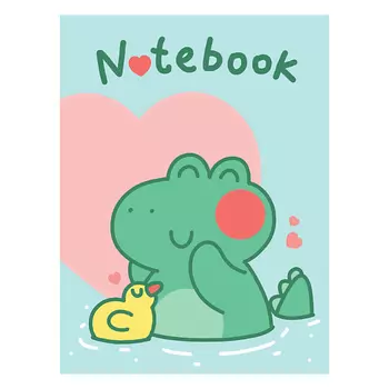 MYART Блокнот K-Notebook Крокодил, в линию, мягкая обложка