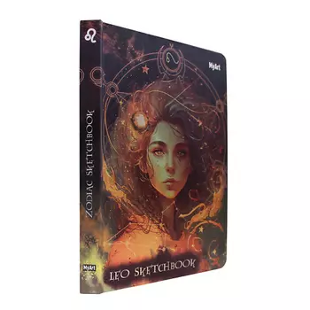 MYART Блокнот-скетчбук Знаки зодиака "Лев"