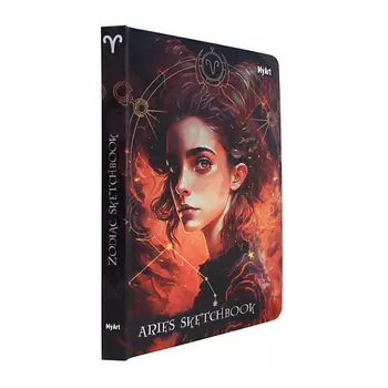 MYART Блокнот-скетчбук Знаки зодиака "Овен", А5, без разметки