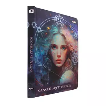 MYART Блокнот-скетчбук Знаки зодиака "Рак", А5, без разметки
