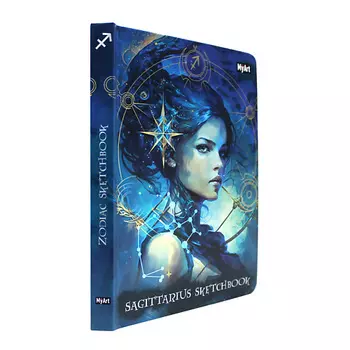 MYART Блокнот Знаки зодиака "Стрелец", А5, без разметки