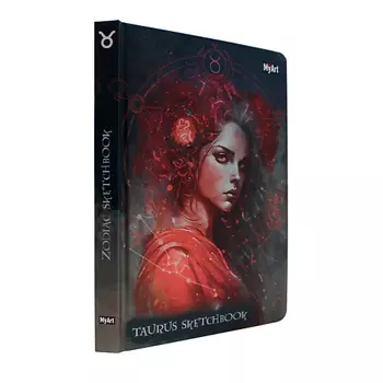 MYART Блокнот Знаки зодиака "Телец", А5, без разметки