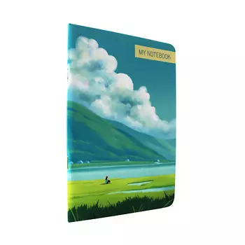 MYART Блокнот в линию Вдохновляясь легендой аниме "Озеро", мягкая обложка, А5, 40 листов