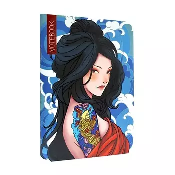 MYART Блокнот в линию Body Art. Рыбы