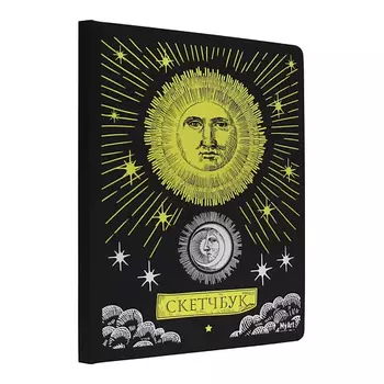 MYART Скетчбук Золотой,А4