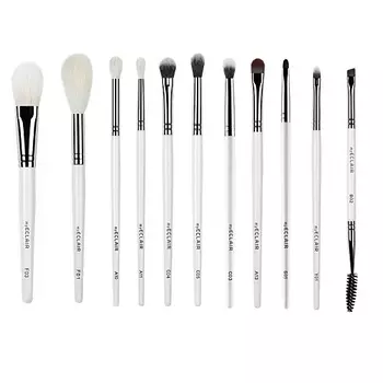 MYECLAIR Набор White 11 кистей для макияжа