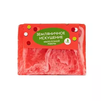 МЫЛОВАРОВ Туалетное мыло "Земляничное искушение" 100.0