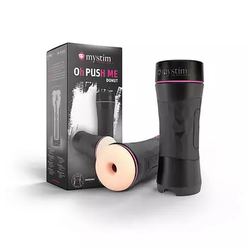 MYSTIM Мастурбатор в тубе Oh Push me Donut