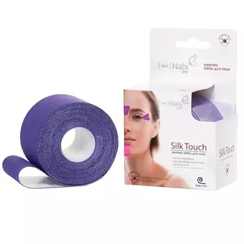 NABI Кинезио тейп Silk Touch 5 см Х 5 м, Малиновый