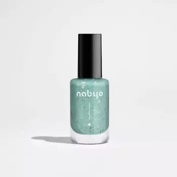 NABYO Лак для ногтей с слюдой