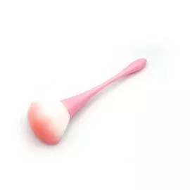 NAIL BEST Кисть-сметка на длинной ручке розовая