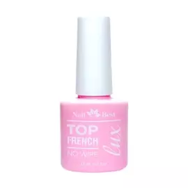 NAIL BEST Молочный топ Lux Top French Top без липкого слоя