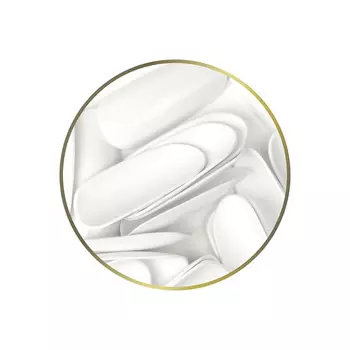 NAIL CLUB Типсы для дизайна ногтей, цвет белый