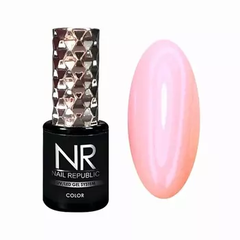 NAIL REPUBLIC NR-000 Гель-лак для френча, Экстра белый