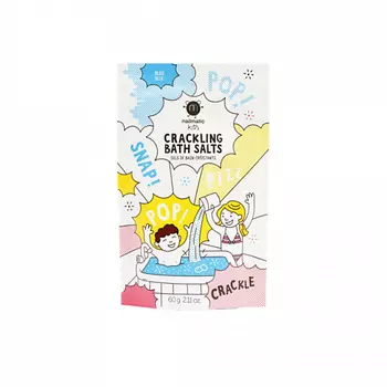 NAILMATIC Соль-шипучка для ванны голубая 60.0