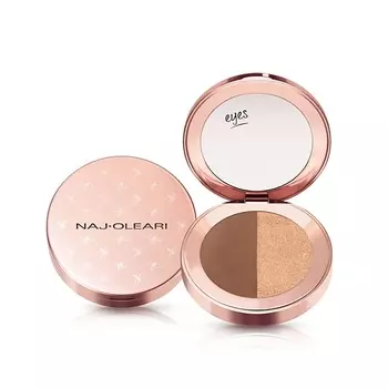 NAJ OLEARI Тени для век двойные MATTE & SHINE DUO