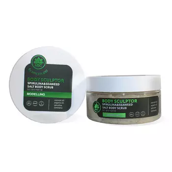 NAME SKIN CARE BODY SCULPTOR Скраб для тела водорослево-солевой SPIRULINA&SEAWEED 260.0