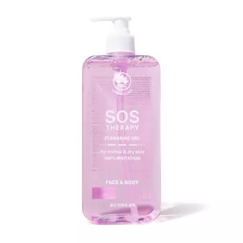 NAME SKIN CARE Очищающий гель 2в1 для нормальной и сухой кожи лица и тела 500.0