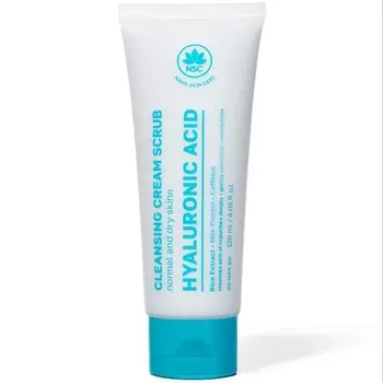 NAME SKIN CARE Скраб для лица с гиалуроновой кислотой деликатное очищение