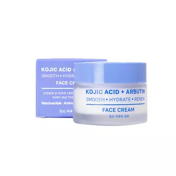 NAME SKIN CARE Выравнивающий крем для лица с койевой кислотой и арбутином 50.0