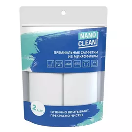 NANOCLEAN Премиум салфетки из микрофибры универсальные
