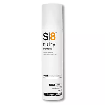 NAPURA S8 NUTRY SHAMPOO Шампунь для питания и увлажнения сухих волос 200.0