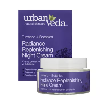 URBAN VEDA Крем для лица ночной для придания сияния