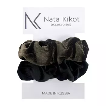 NATA KIKOT Набор бархатных резинок 2 шт